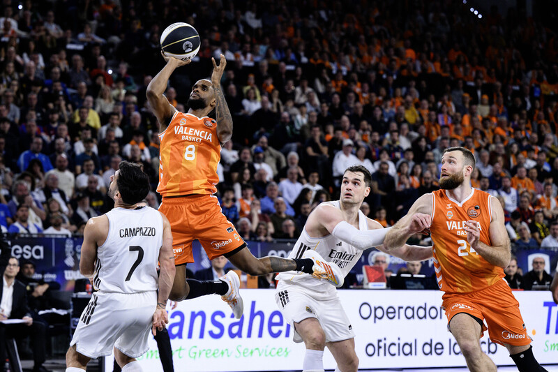 Valencia Basket y Real Madrid, récord anotador copero con "trampa"