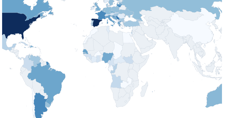 El mapamundi de la ACB